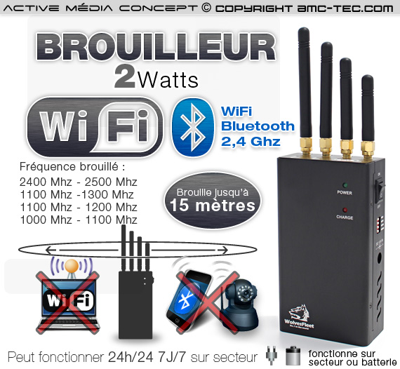 Brouilleur WiFi 