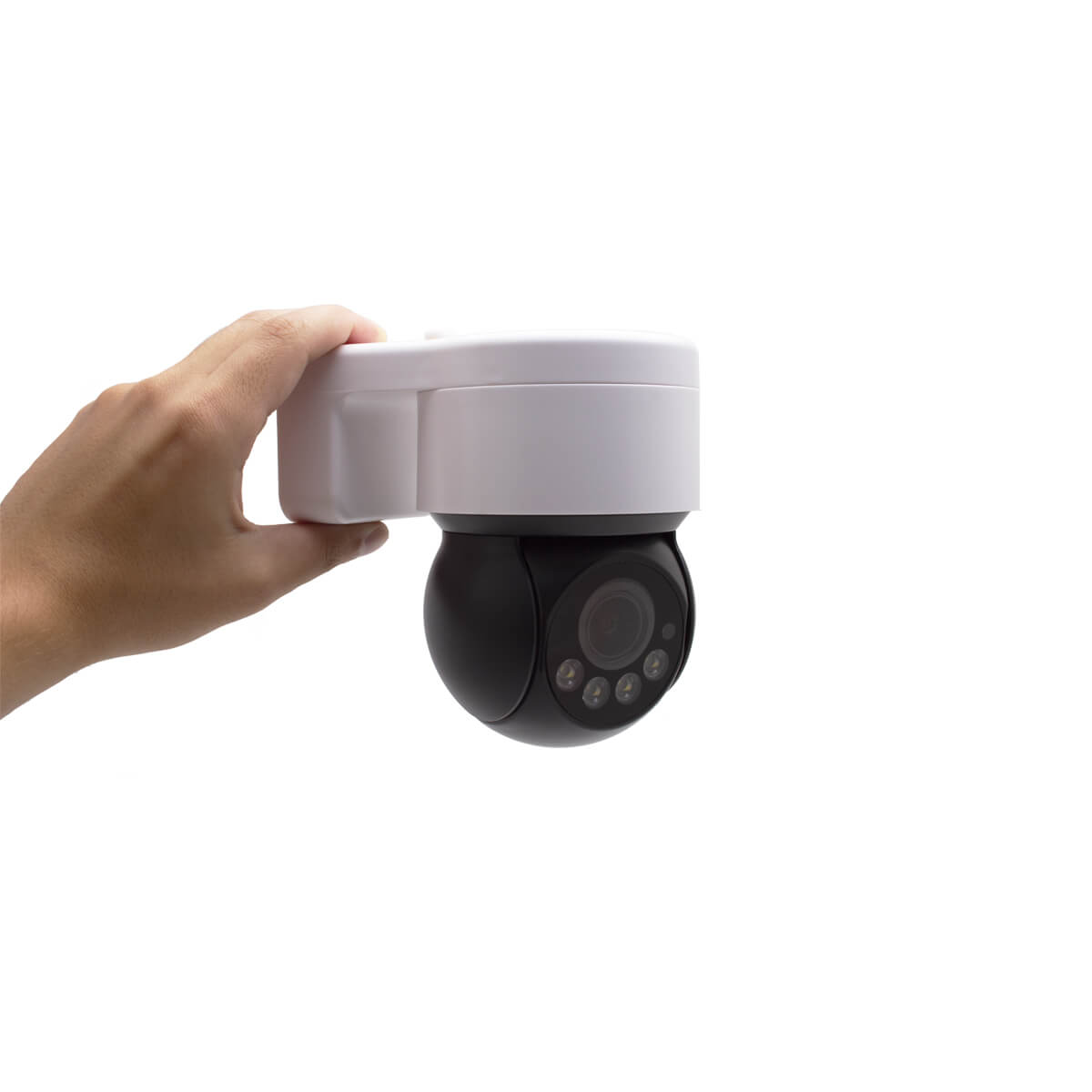 Caméra extérieure wifi avec sirène intégrée, flash et intelligence embarquée